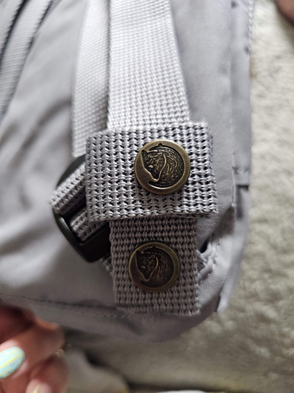 Fjallraven Kånken Mini Backpack in gray - Picture 3 of 16